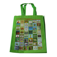 鄂州LB11覆膜无纺布广告袋